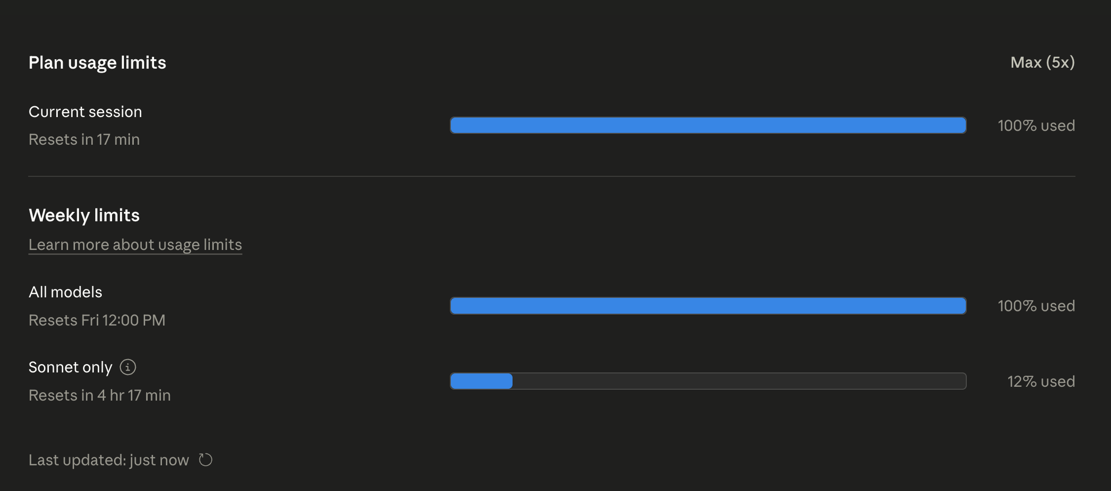 จาก Claude Pro $20 → Claude Max 5x $100 แต่ก็โดนพิษ Weekly Limit