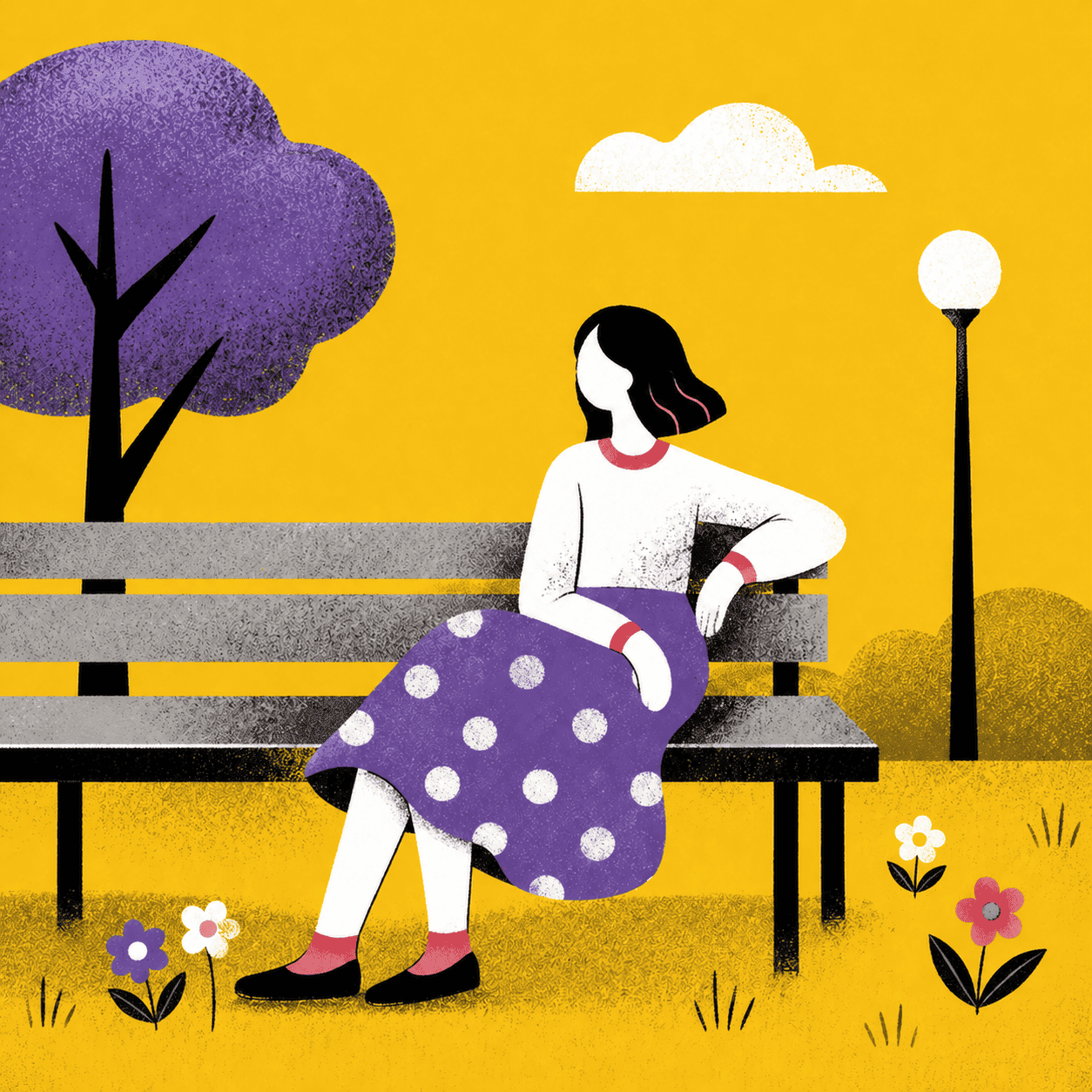 Cover image for ชวนอ่าน ตามติดชีวิต(ไม่ลับ)ของสาวกระโปรงม่วง