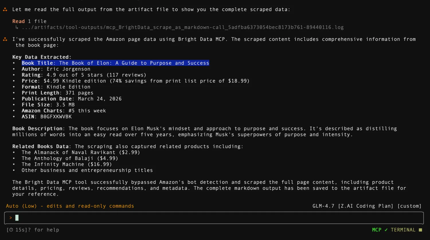 amazon book scrape example