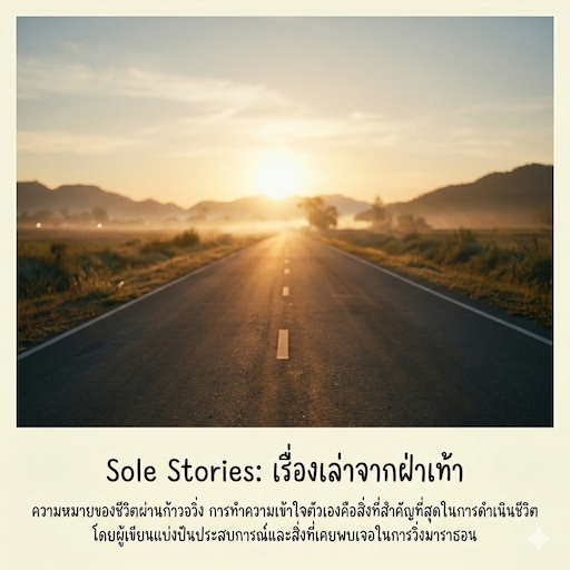 Sole Stories: เรื่องเล่าจากฝ่าเท้า - ความหมายของชีวิตผ่านก้าววิ่ง