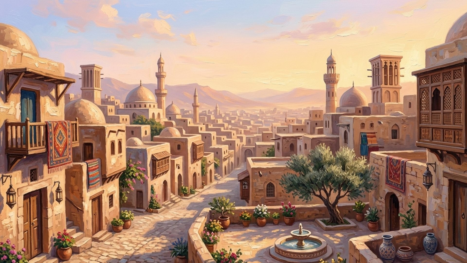 Beautiful Middle East City