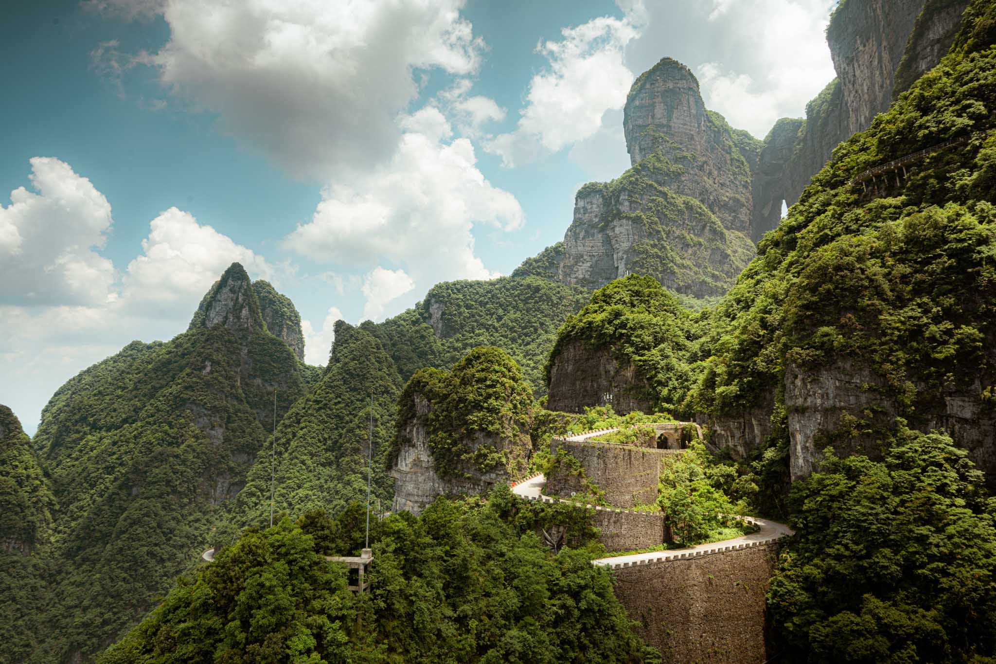 Quick Photo Study: The Heaven's Gate Tian Men Zhan